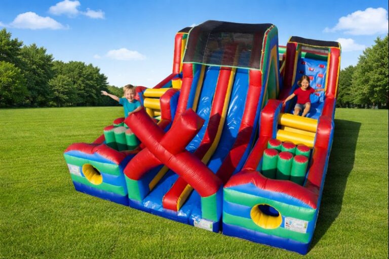 inflatable obstacle course in hockessin de for rent
