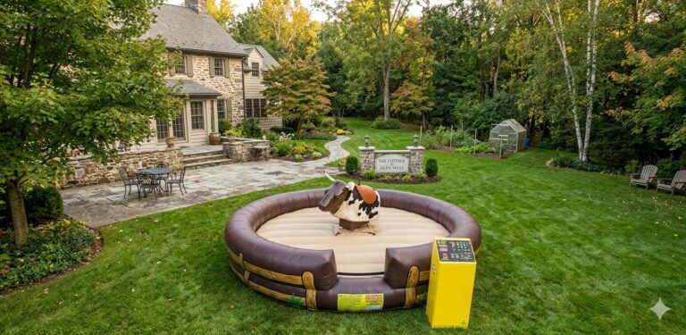 mechanical bull rental in glen mills pa