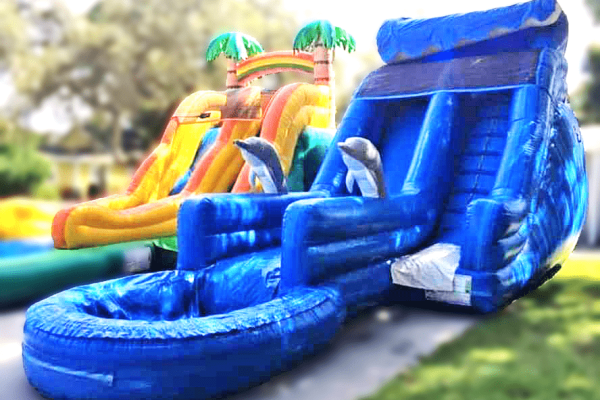 Water slide in Wilmington DE