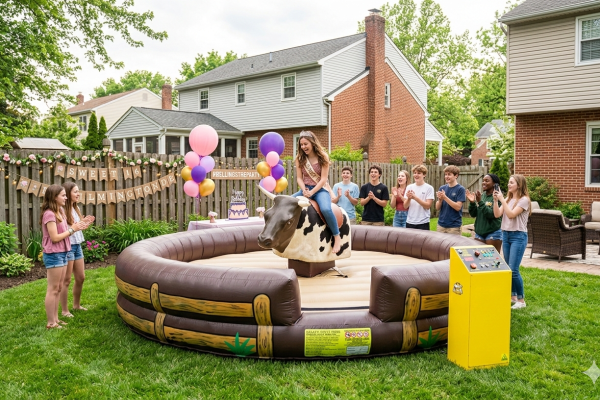 Party Ideas with Mechanical Bull Rentals